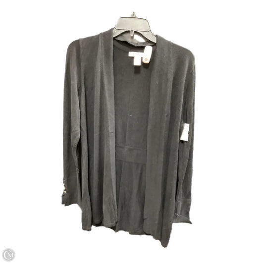 Cardigan By White House Black Market In Black, Size: L