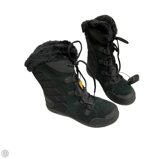 Boots Snow By Columbia In Black, Size: 9