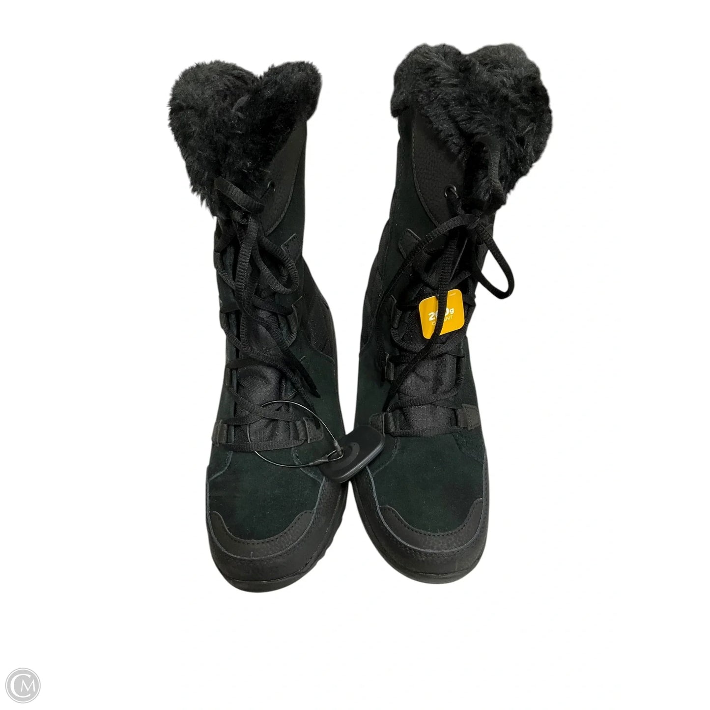 Boots Snow By Columbia In Black, Size: 9
