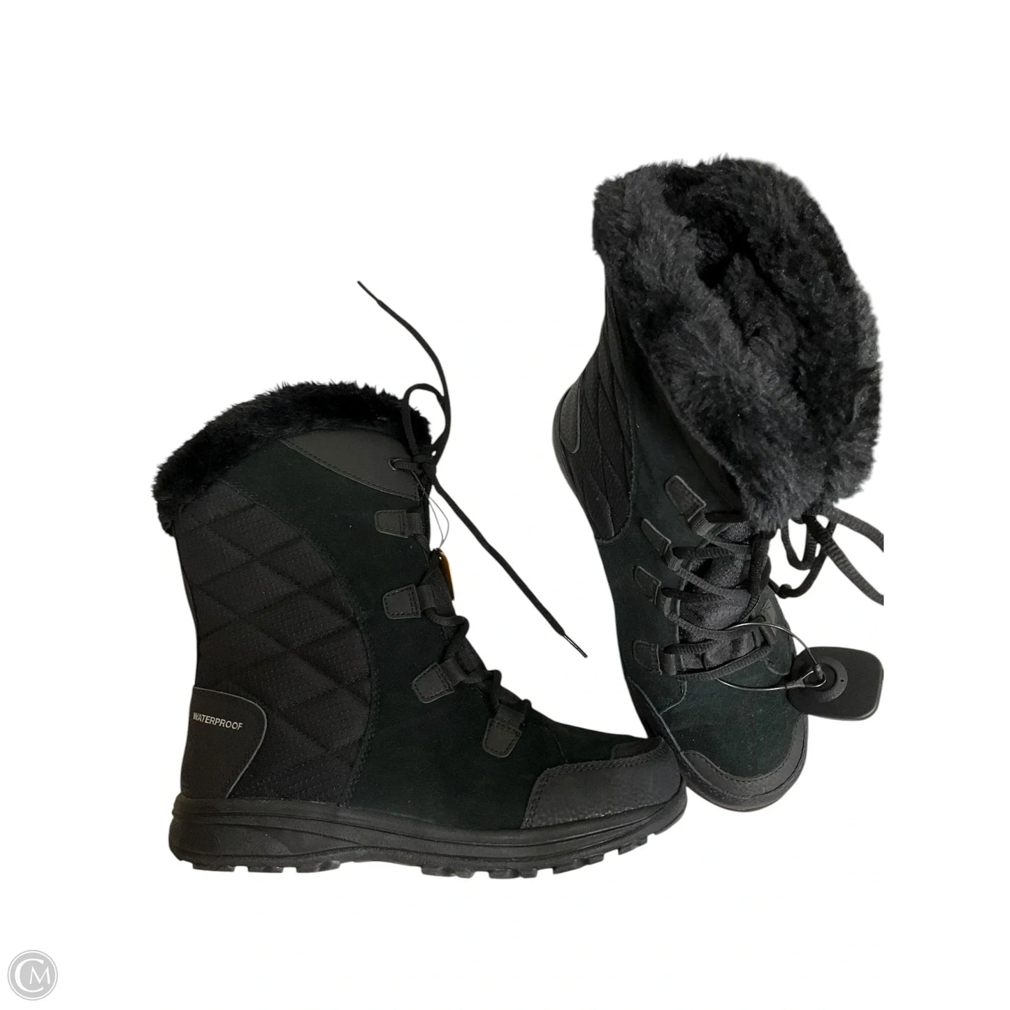 Boots Snow By Columbia In Black, Size: 9