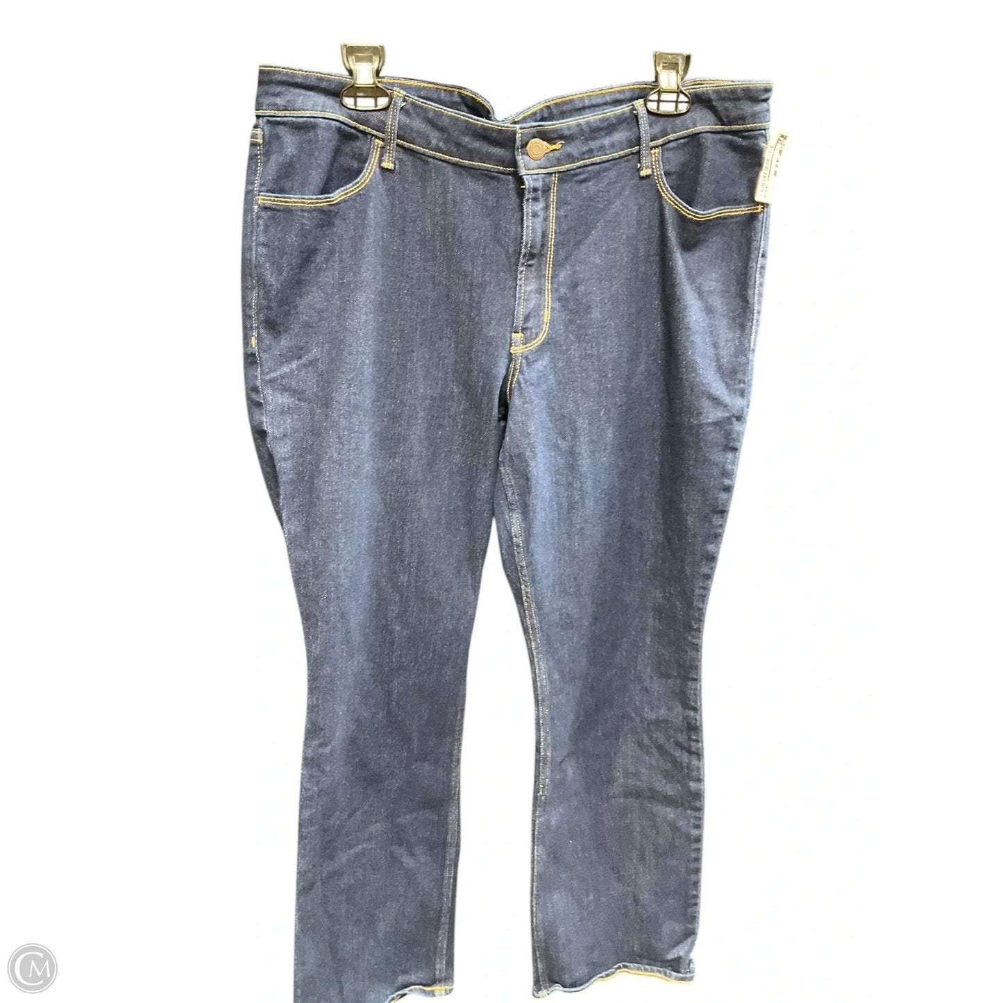 Jeans Boot Cut By Old Navy In Blue Denim, Size: 16