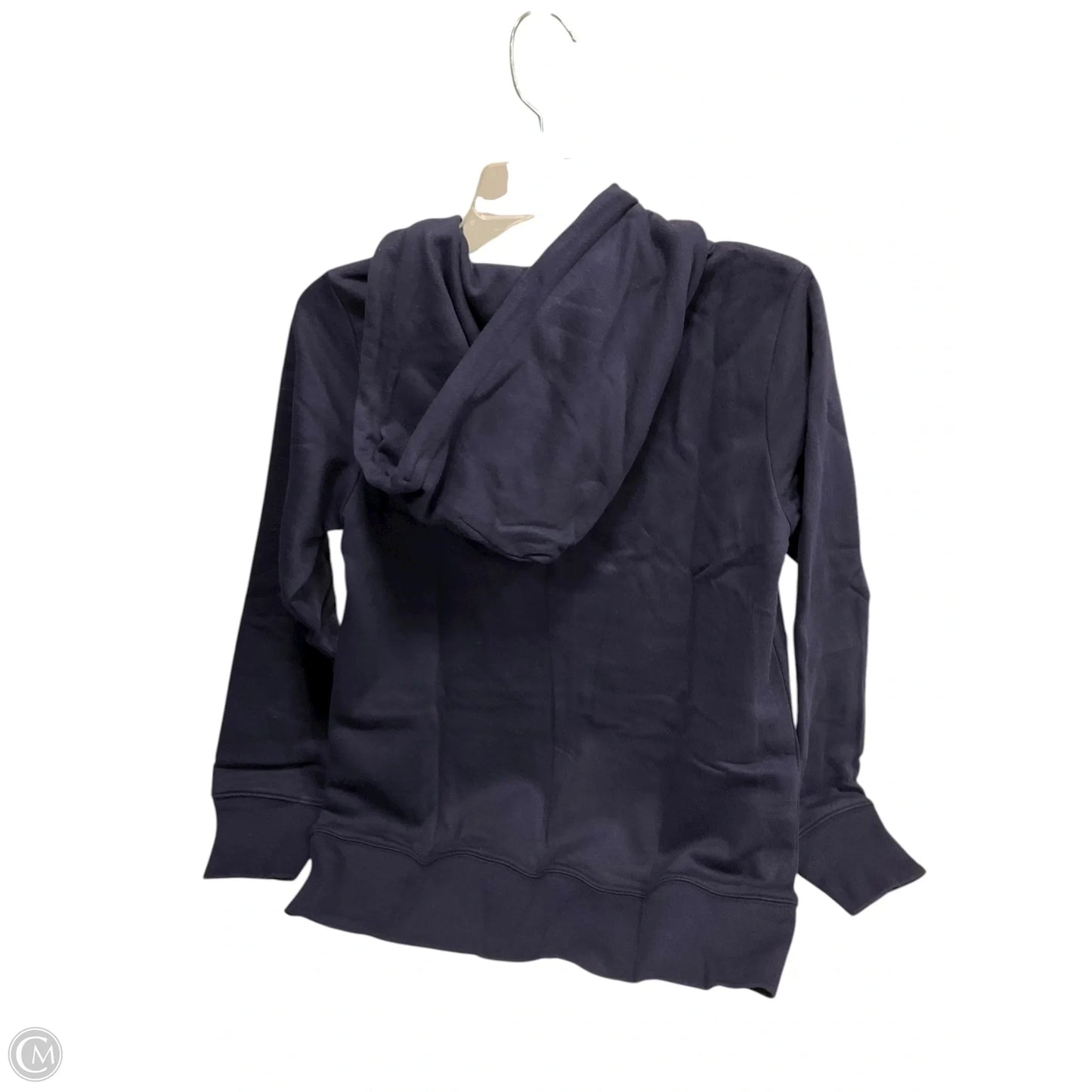 Sweatshirt Hoodie By Gap In Navy, Size: S