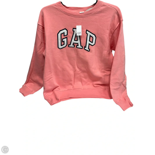 Sweatshirt Crewneck By Gap In Pink, Size: S