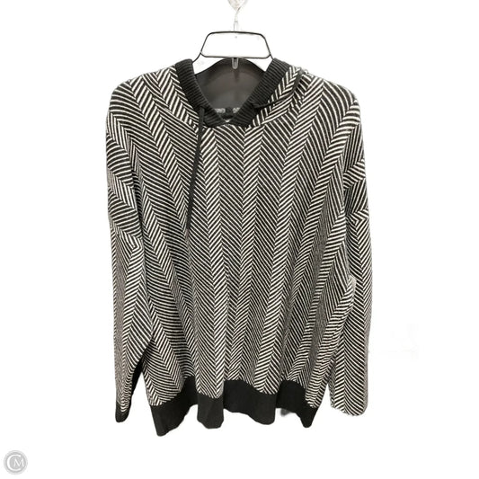 Sweater By Joie In Black & Cream, Size: 1x