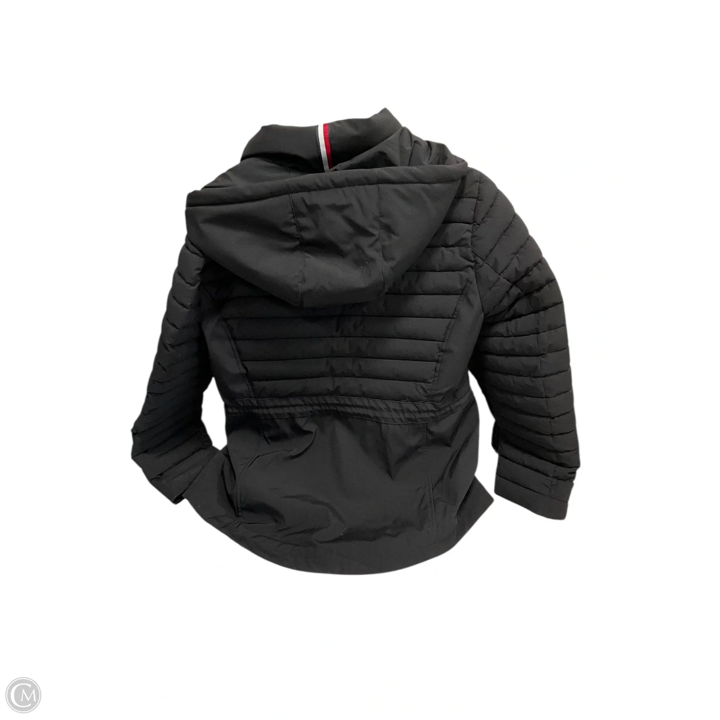 Coat Puffer & Quilted By Tommy Hilfiger In Black, Size: M