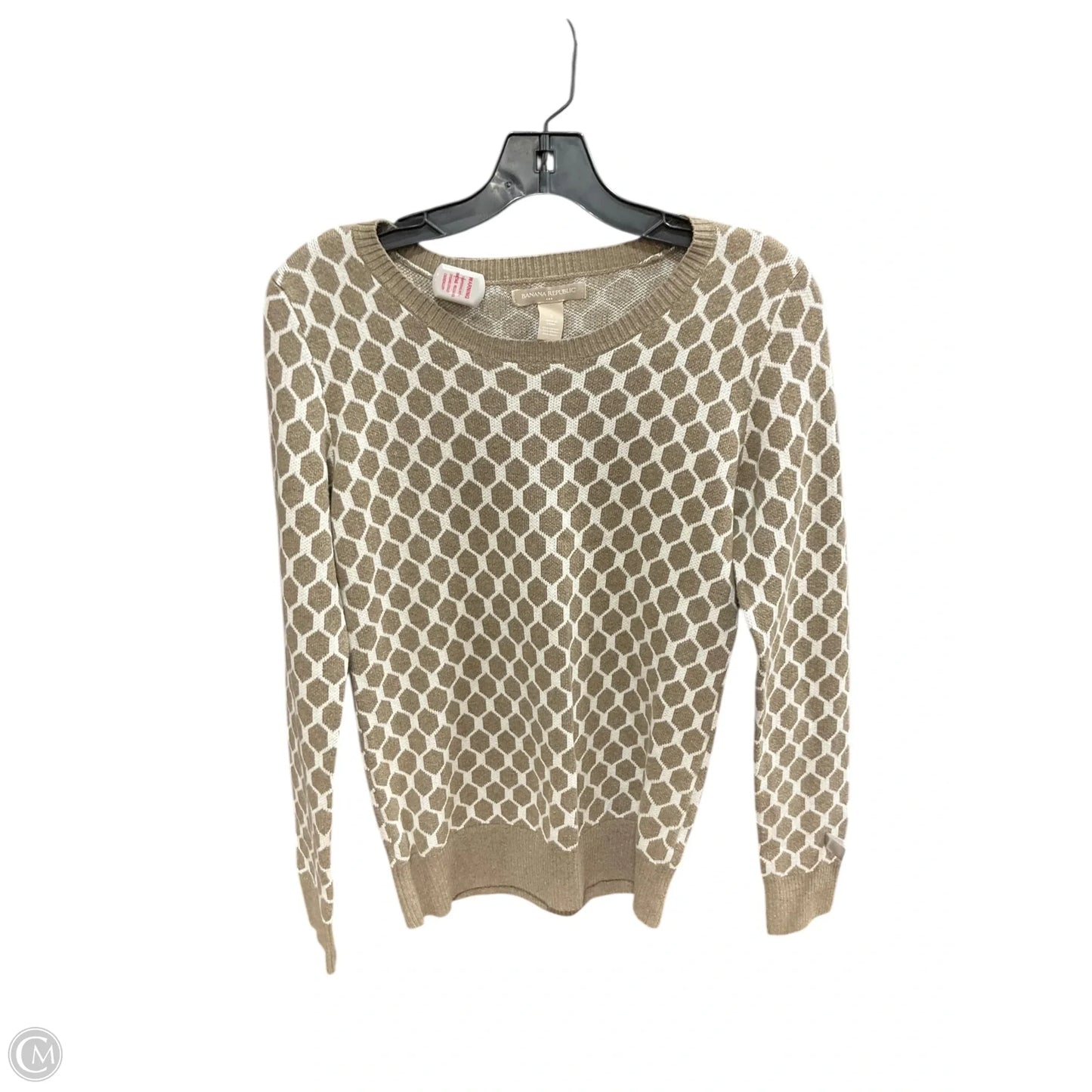 Sweater By Banana Republic In Geometric Pattern, Size: S