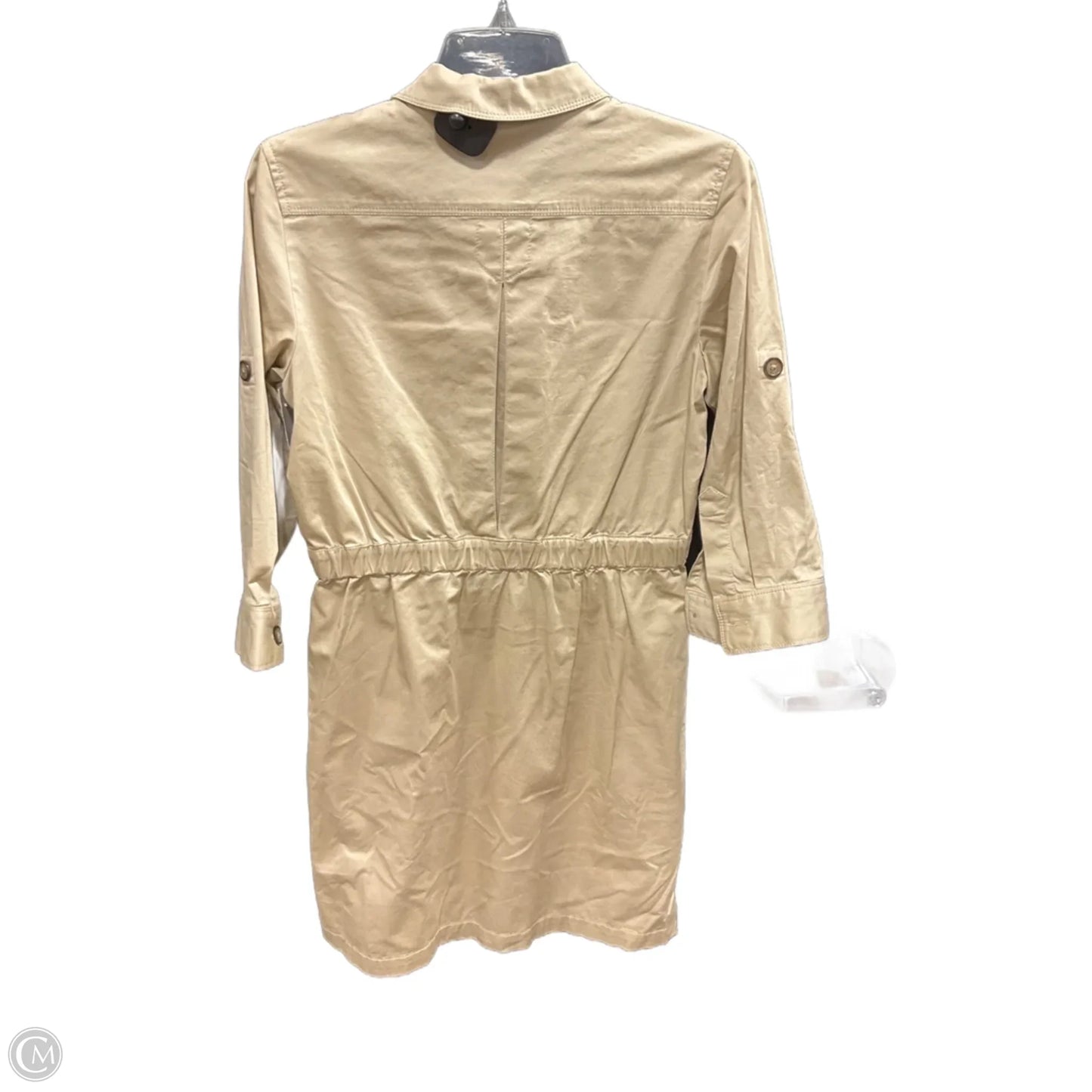 Dress Casual Midi By Loft In Beige, Size: Sp