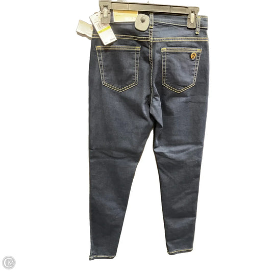 Jeans Skinny By Michael By Michael Kors In Blue Denim, Size: 4