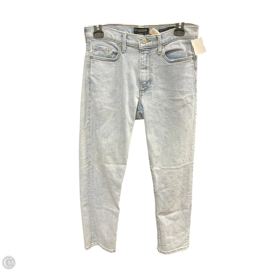 Jeans Straight By Banana Republic In Blue Denim, Size: 2