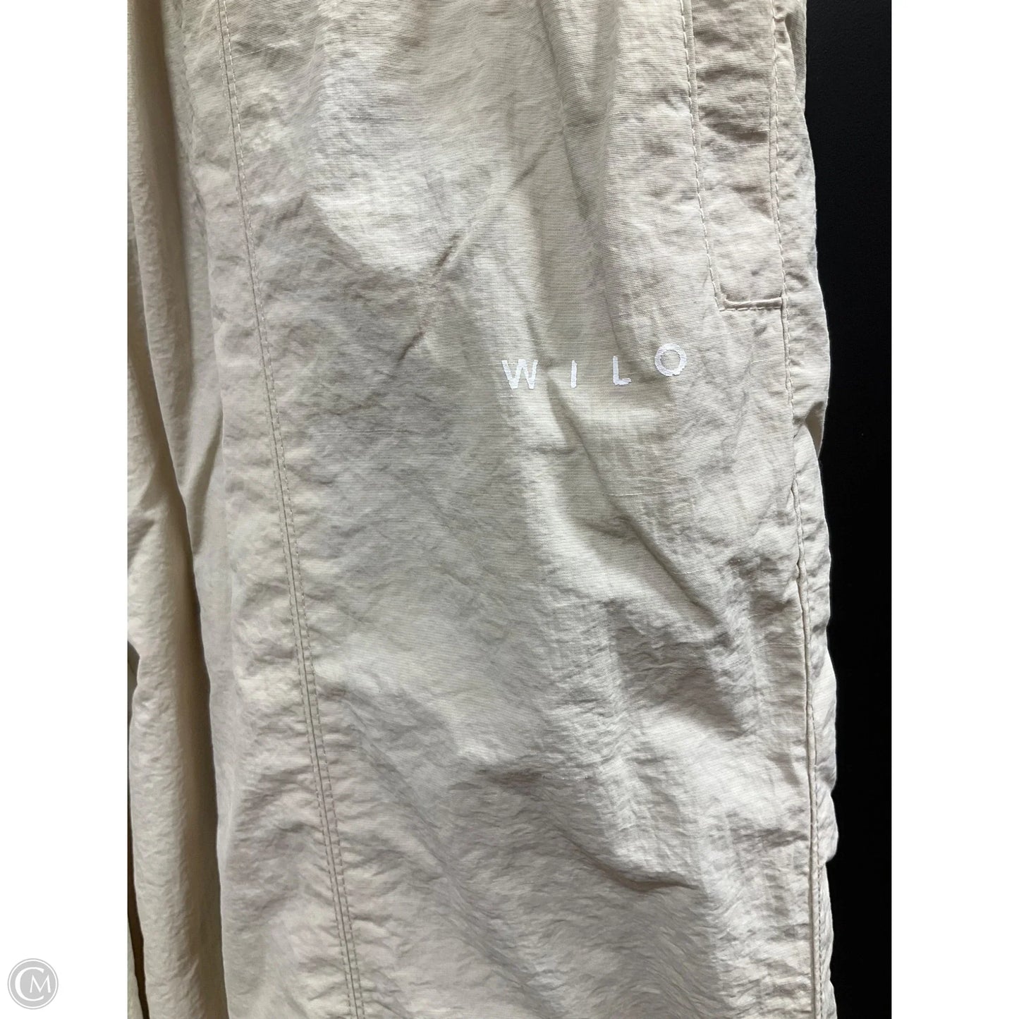 Athletic Pants By Wilo In Cream, Size: M