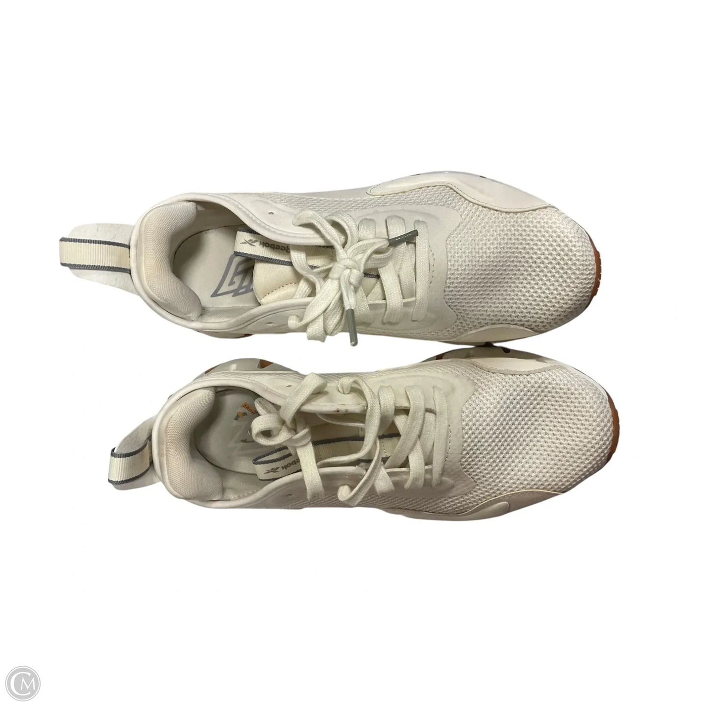 Shoes Athletic By Reebok In White, Size: 9.5