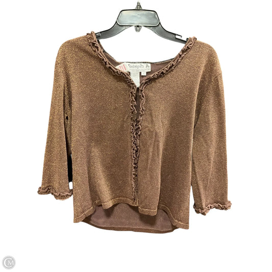 Cardigan By Joseph A. In Bronze, Size: Xl