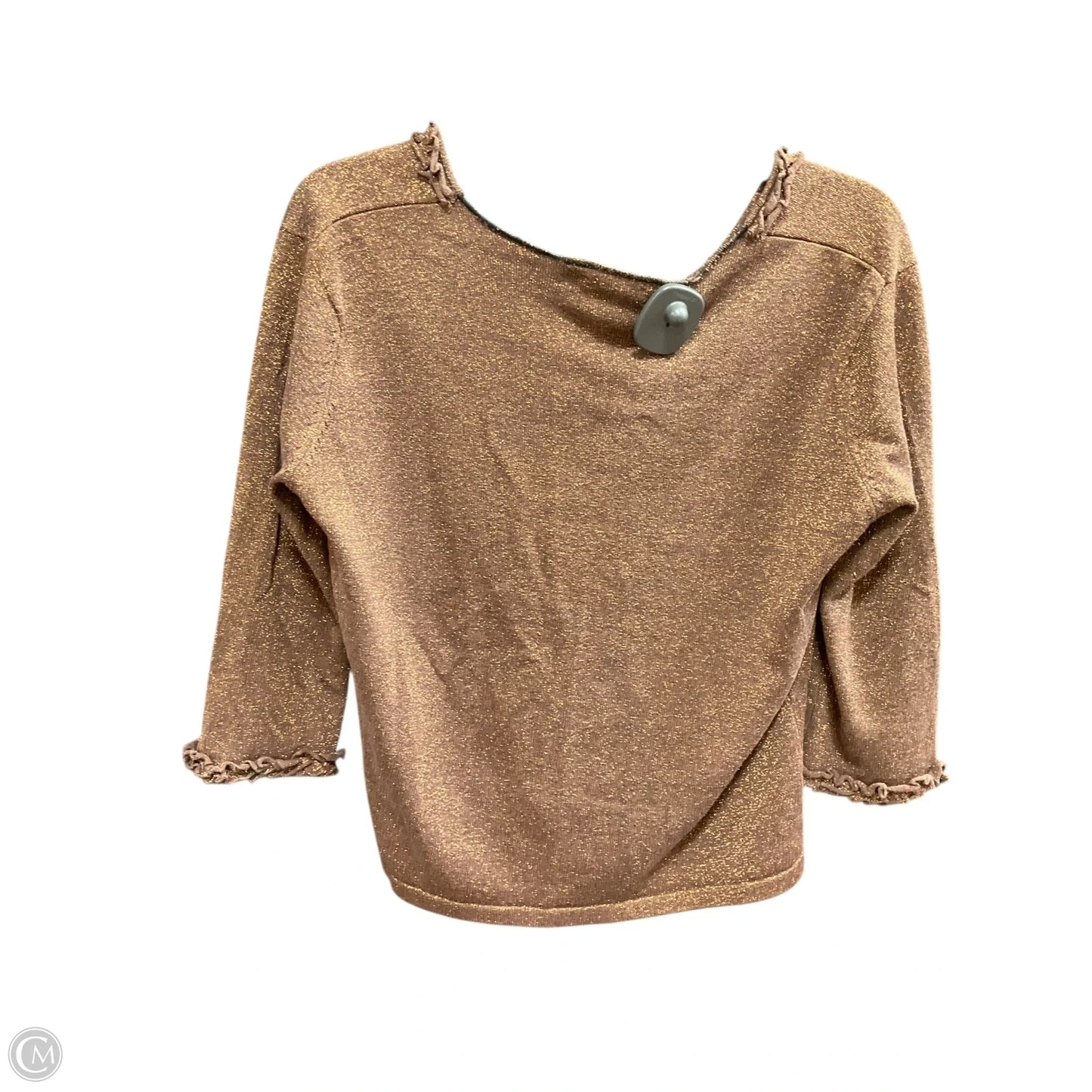 Cardigan By Joseph A. In Bronze, Size: Xl