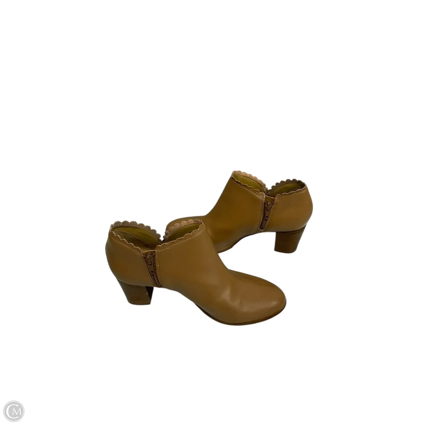 Boots Ankle Heels By Jack Rogers In Tan, Size: 7