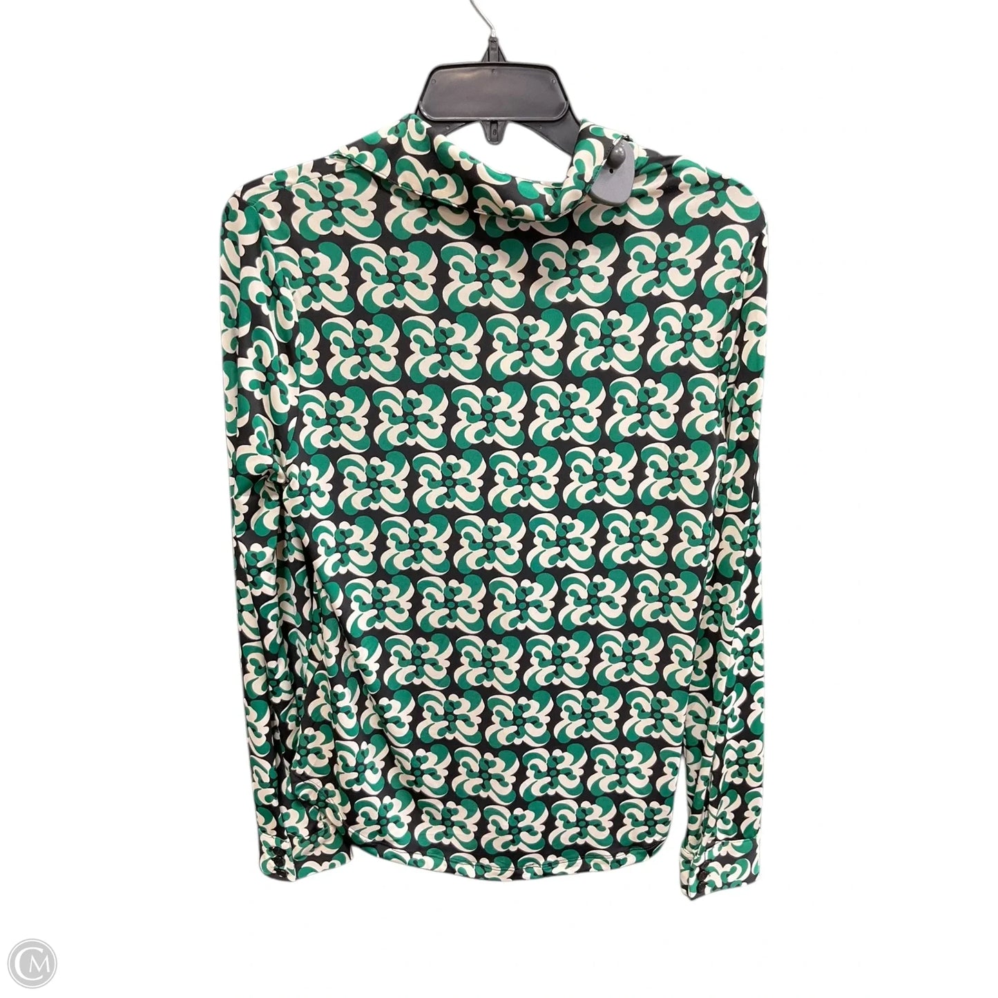 Blouse Long Sleeve By Philosophy In Green, Size: M