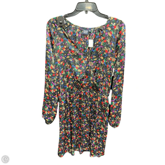 Dress Casual Short By Gap In Floral Print, Size: M