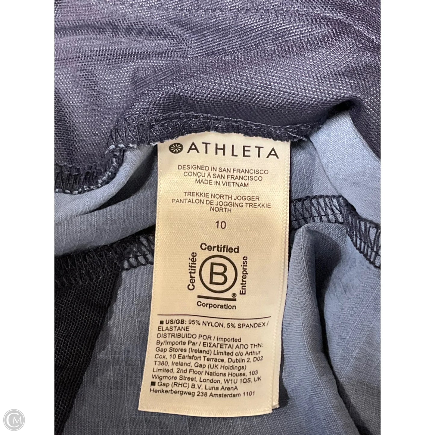 Athletic Pants By Athleta In Floral Print, Size: 10