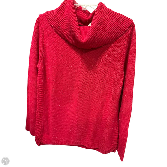 Sweater By Talbots In Red, Size: Lp