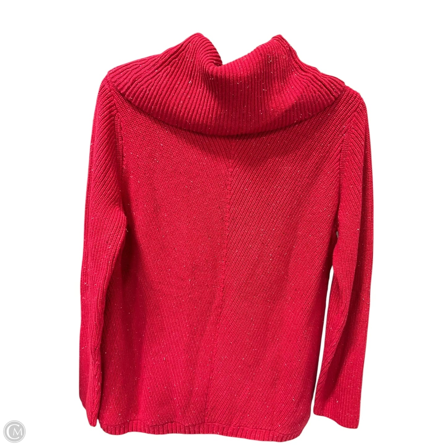 Sweater By Talbots In Red, Size: Lp