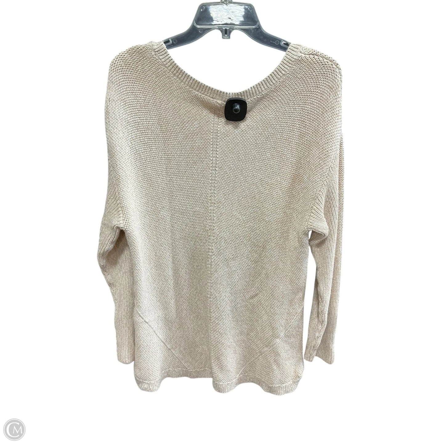 Sweater By Talbots In Beige, Size: 1x