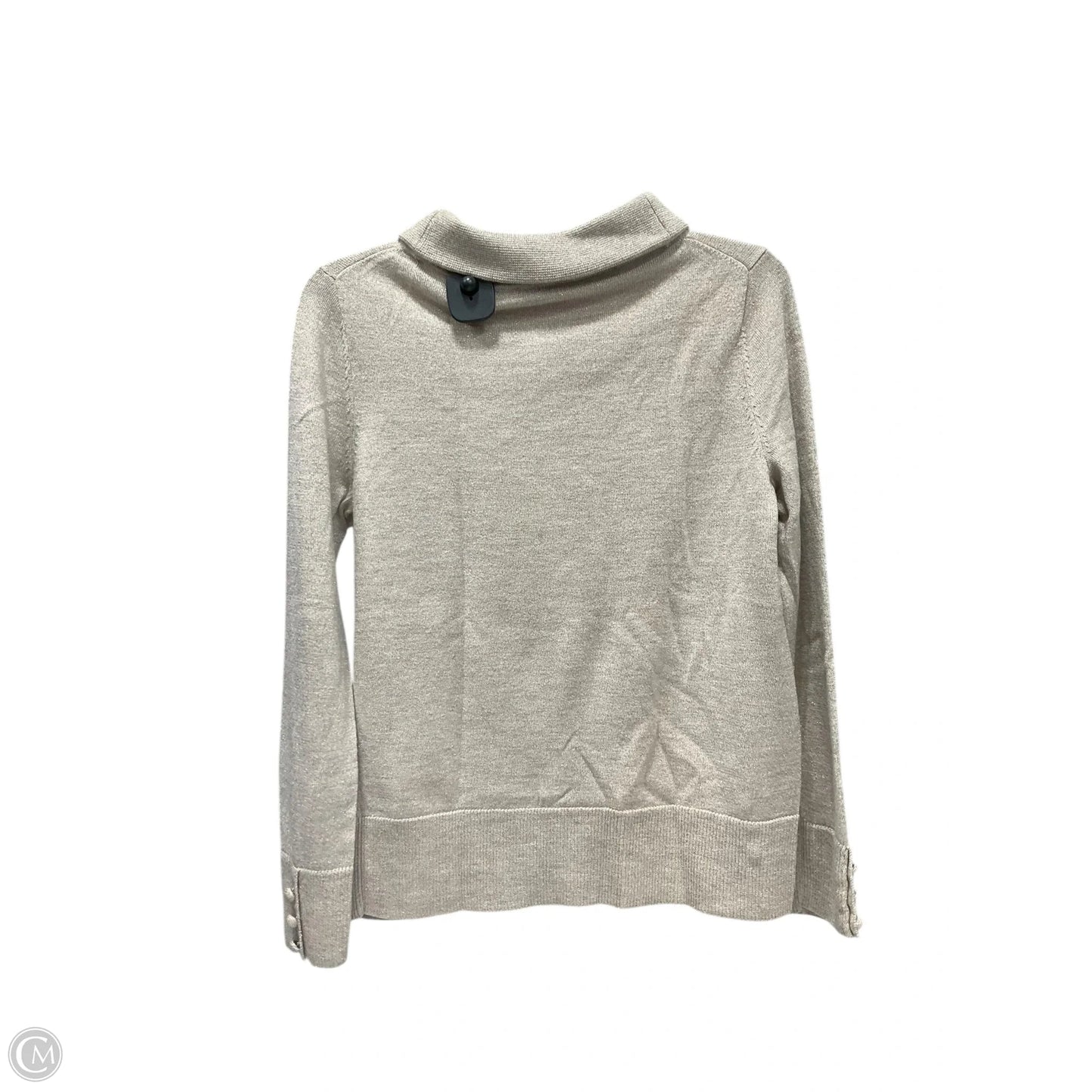 Top Long Sleeve By Talbots In Gold, Size: M