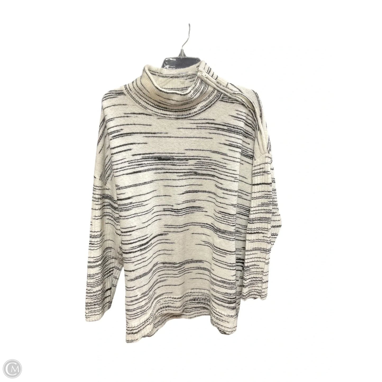 Sweater By Talbots In Striped Pattern, Size: 2x