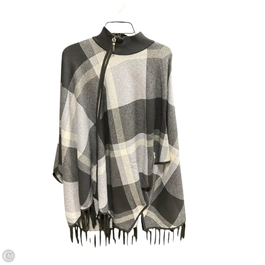 Poncho By Rachel Zoe In Plaid Pattern, Size: 2x