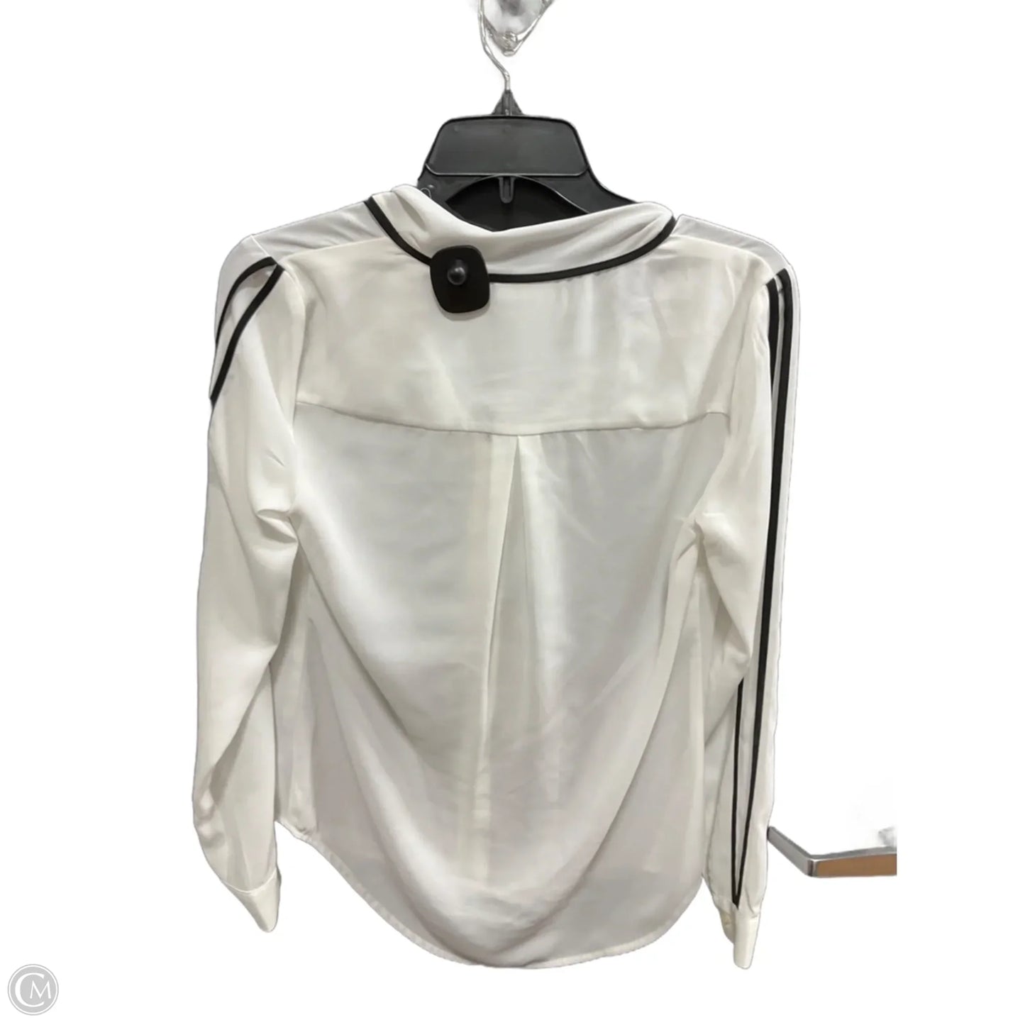 Top Long Sleeve By New York And Co In White, Size: Xs