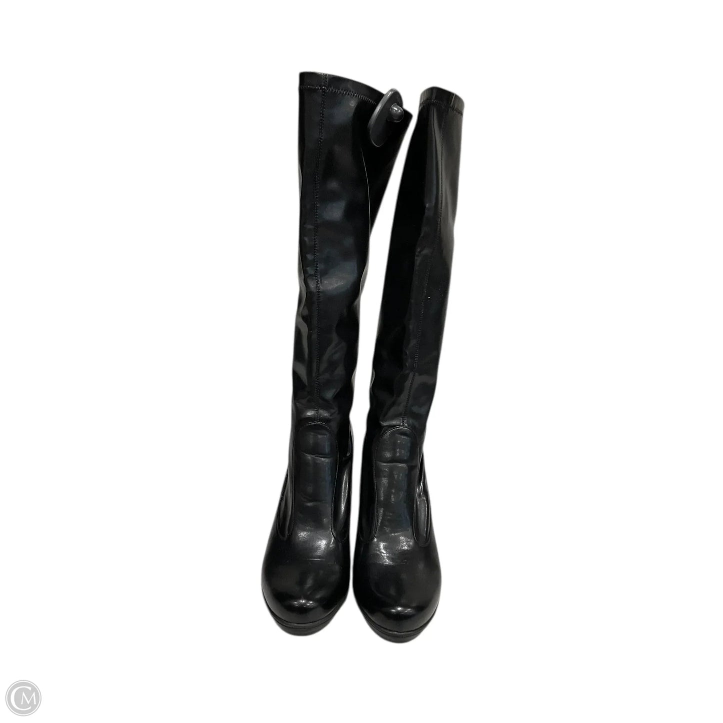 Boots Ankle Heels By Franco Sarto In Black, Size: 9.5