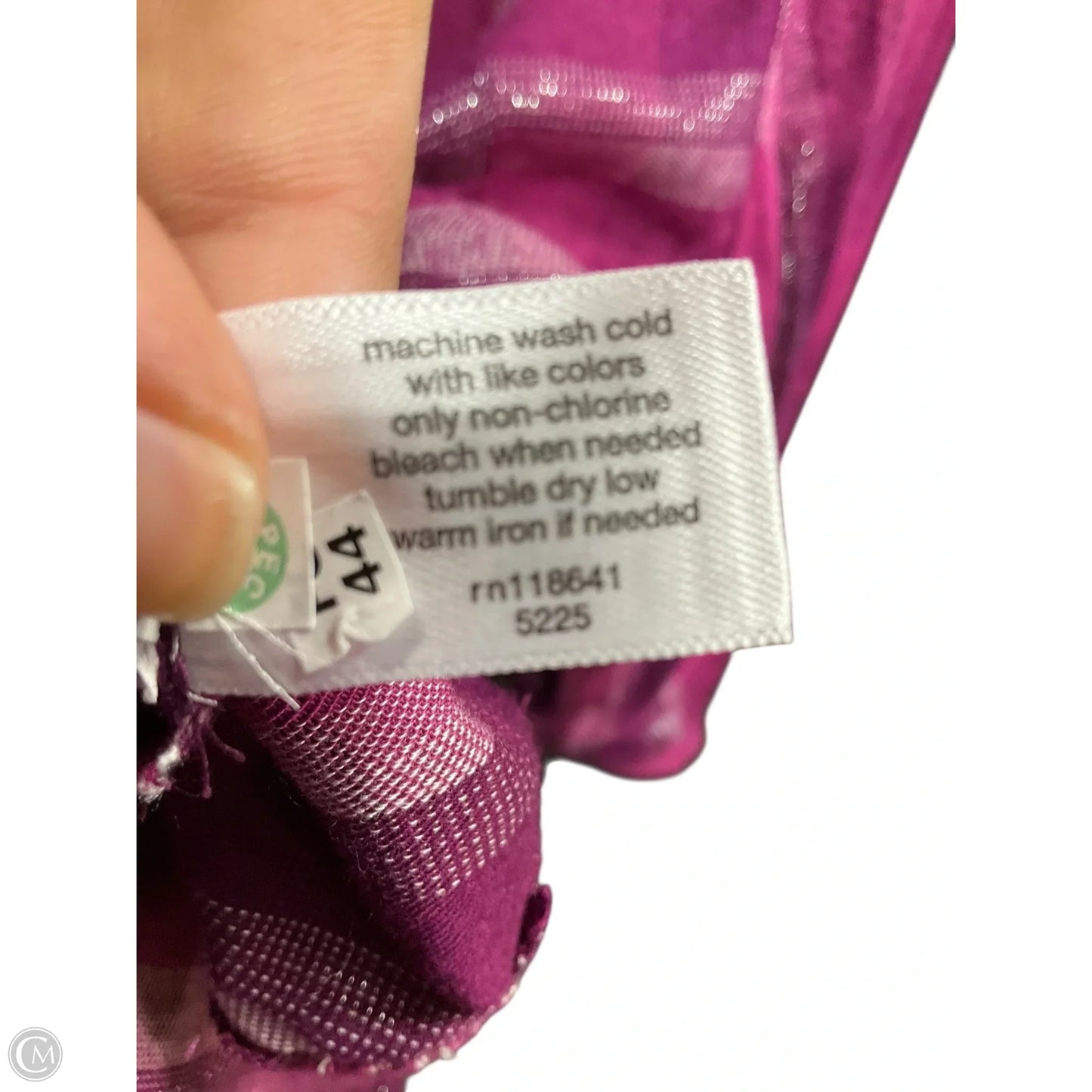 Blouse Long Sleeve By Lane Bryant In Striped Pattern, Size: 18