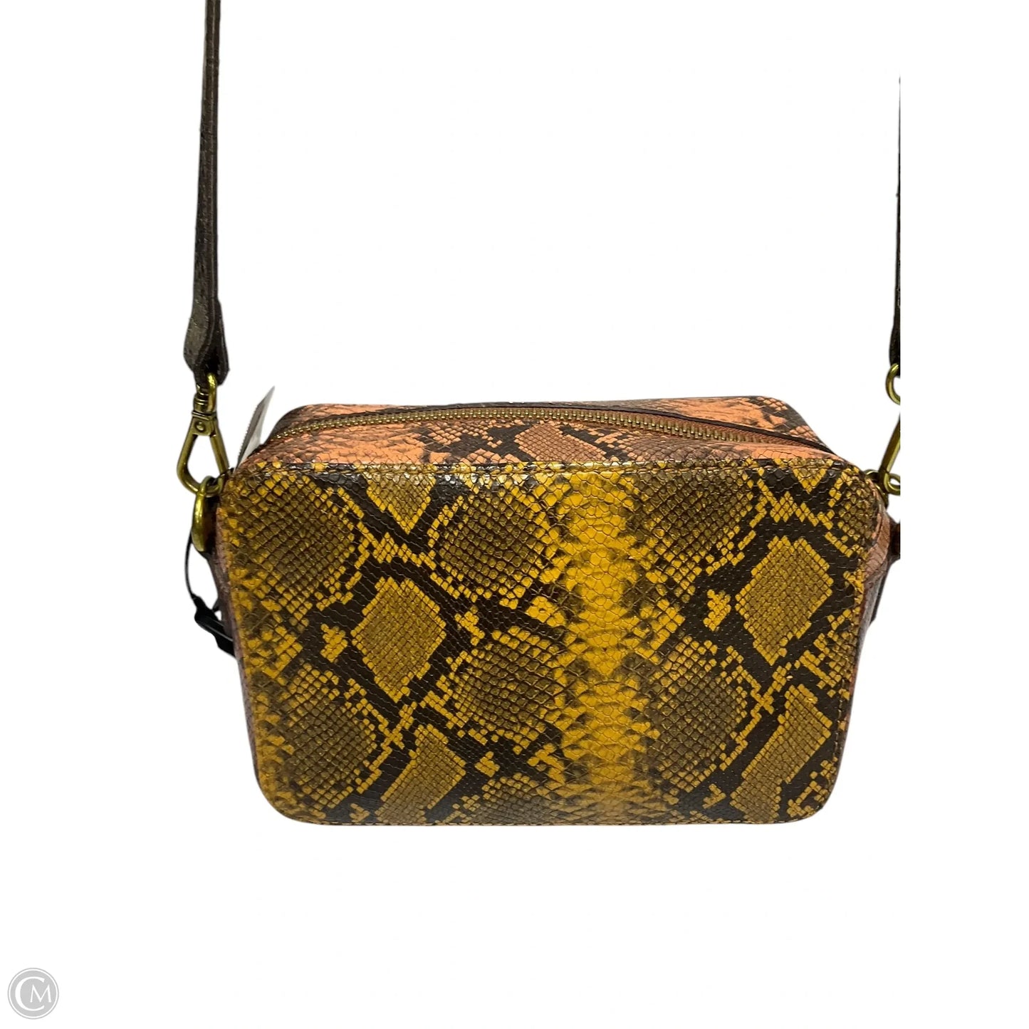 Crossbody Leather By Madewell, Size: Small