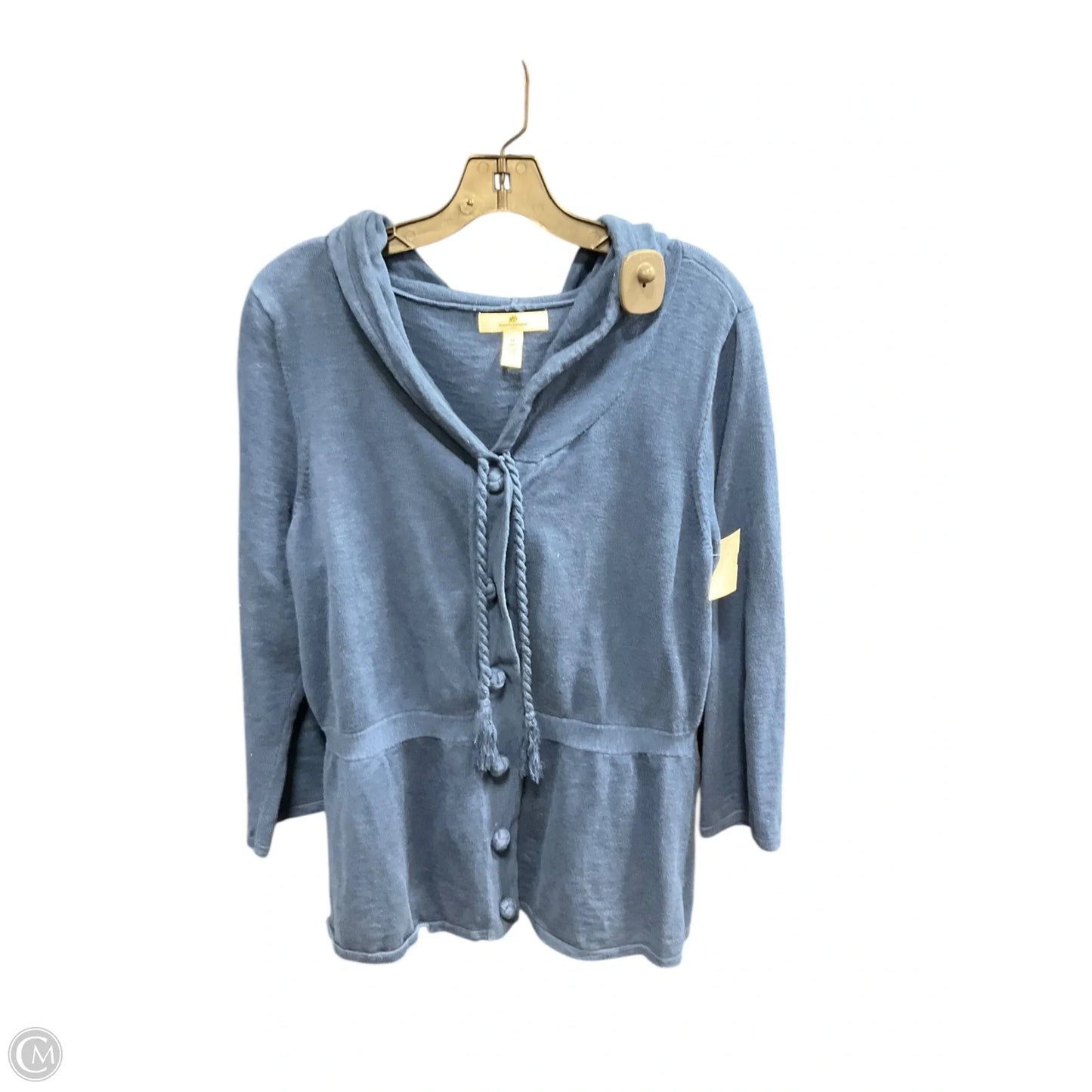 Cardigan By Banana Republic In Blue, Size: Xl