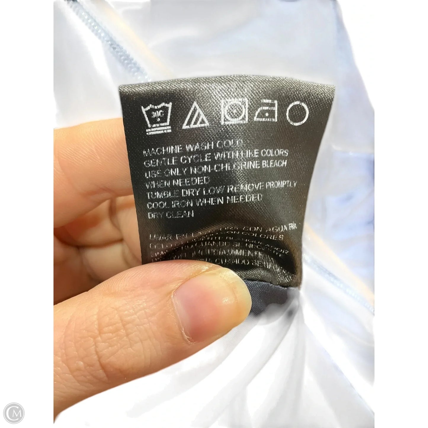 Coat Puffer & Quilted By Weatherproof In Blue, Size: S