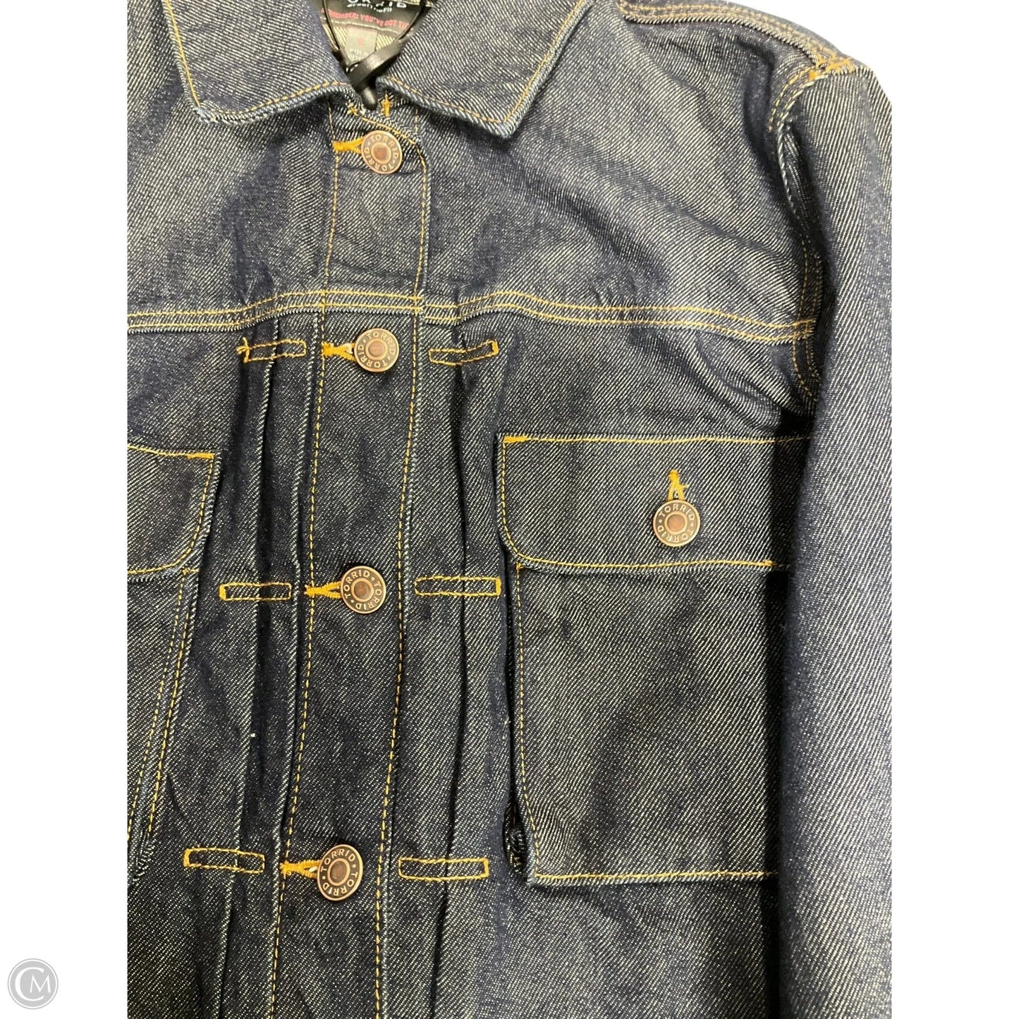 Jacket Denim By Torrid In Blue Denim, Size: L