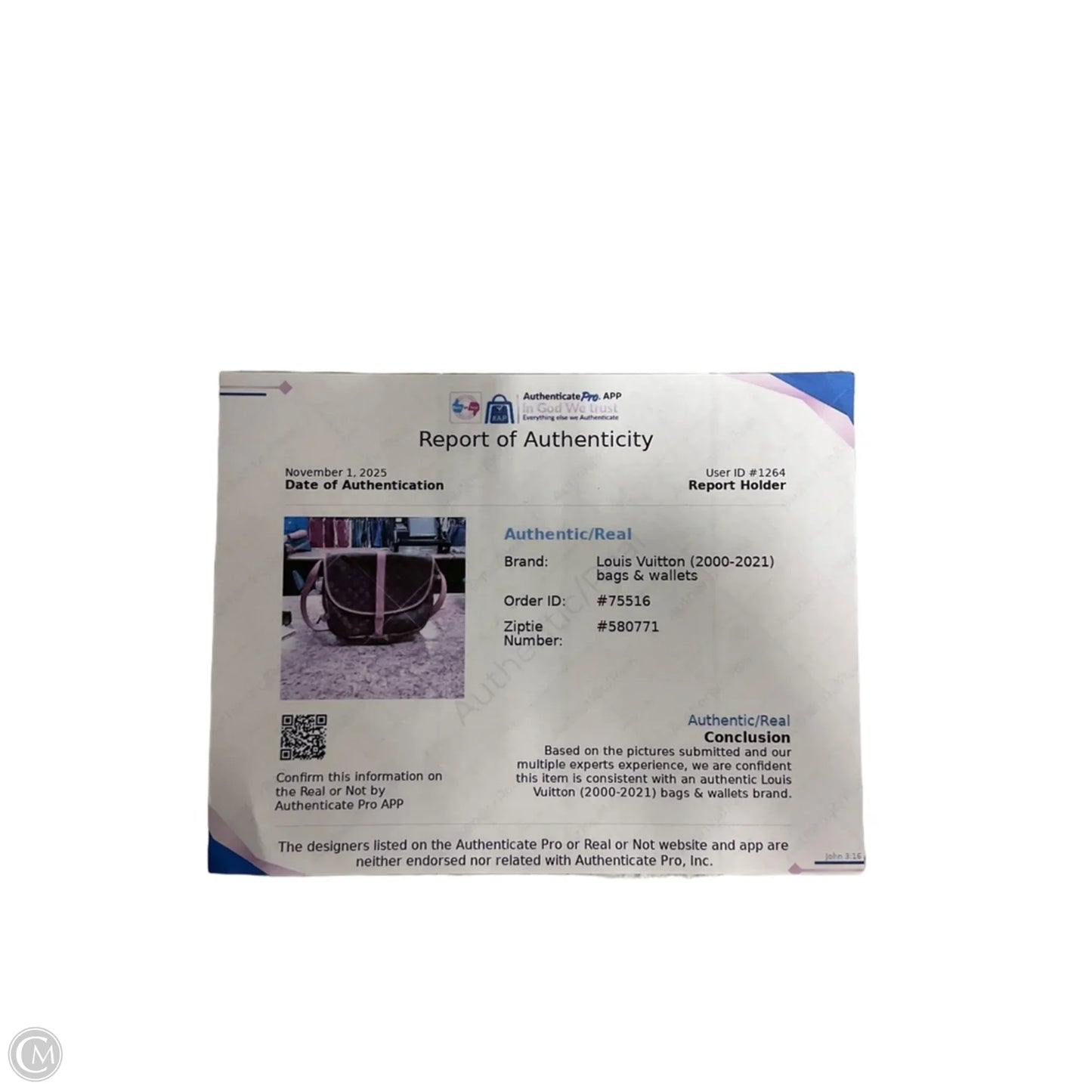 Crossbody Luxury Designer By Louis Vuitton, Size: Large