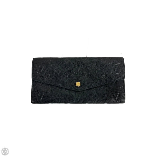 Wallet Luxury Designer By Louis Vuitton, Size: Medium