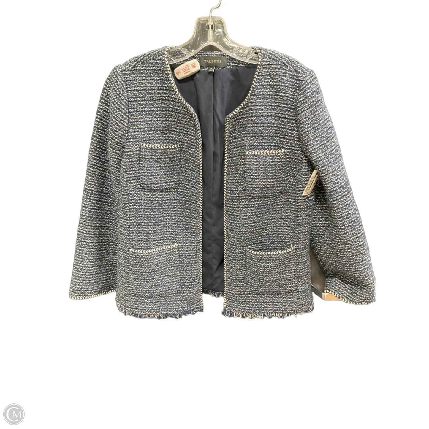 Blazer By Talbots In Blue, Size: 10