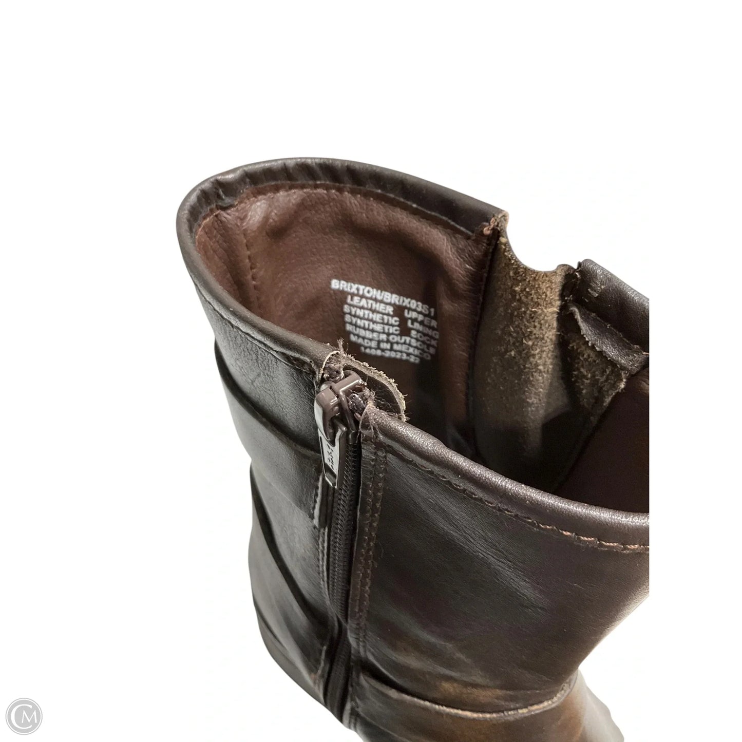 Boots Ankle Flats By Steve Madden In Brown, Size: 8