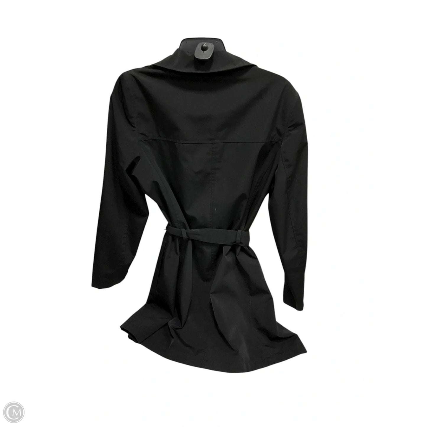 Coat Trench Coat By London Fog In Black, Size: M