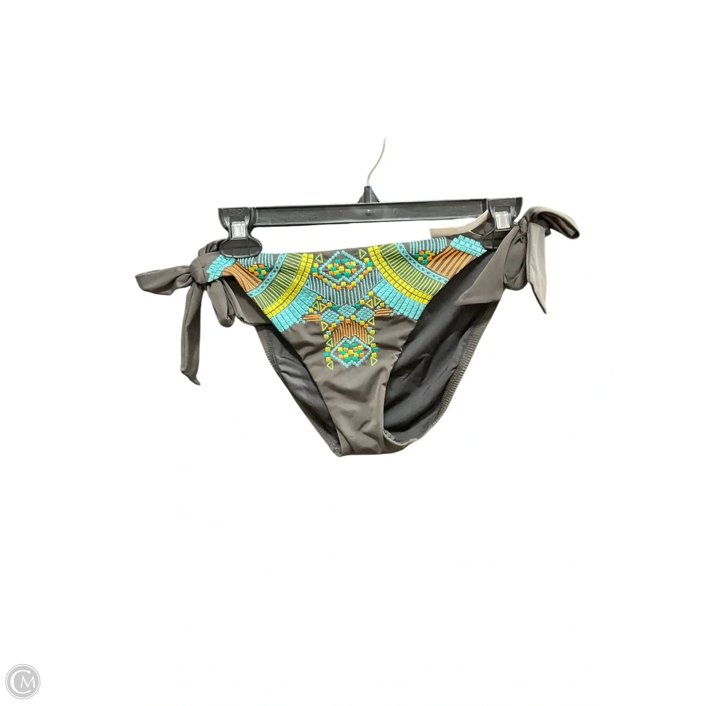 Swimsuit 2pc By Nanette Lepore In Grey, Size: M