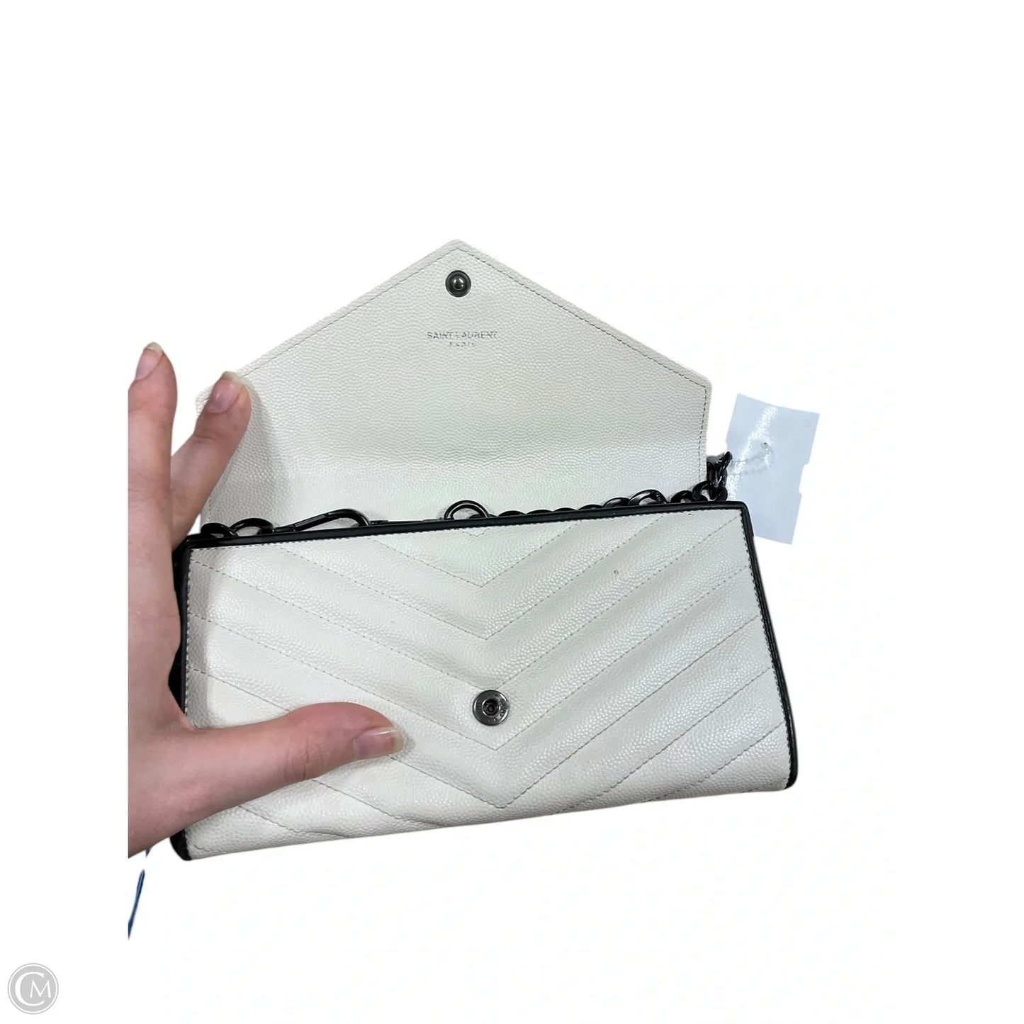 Wallet Luxury Designer By Yves Saint Laurent, Size: Large