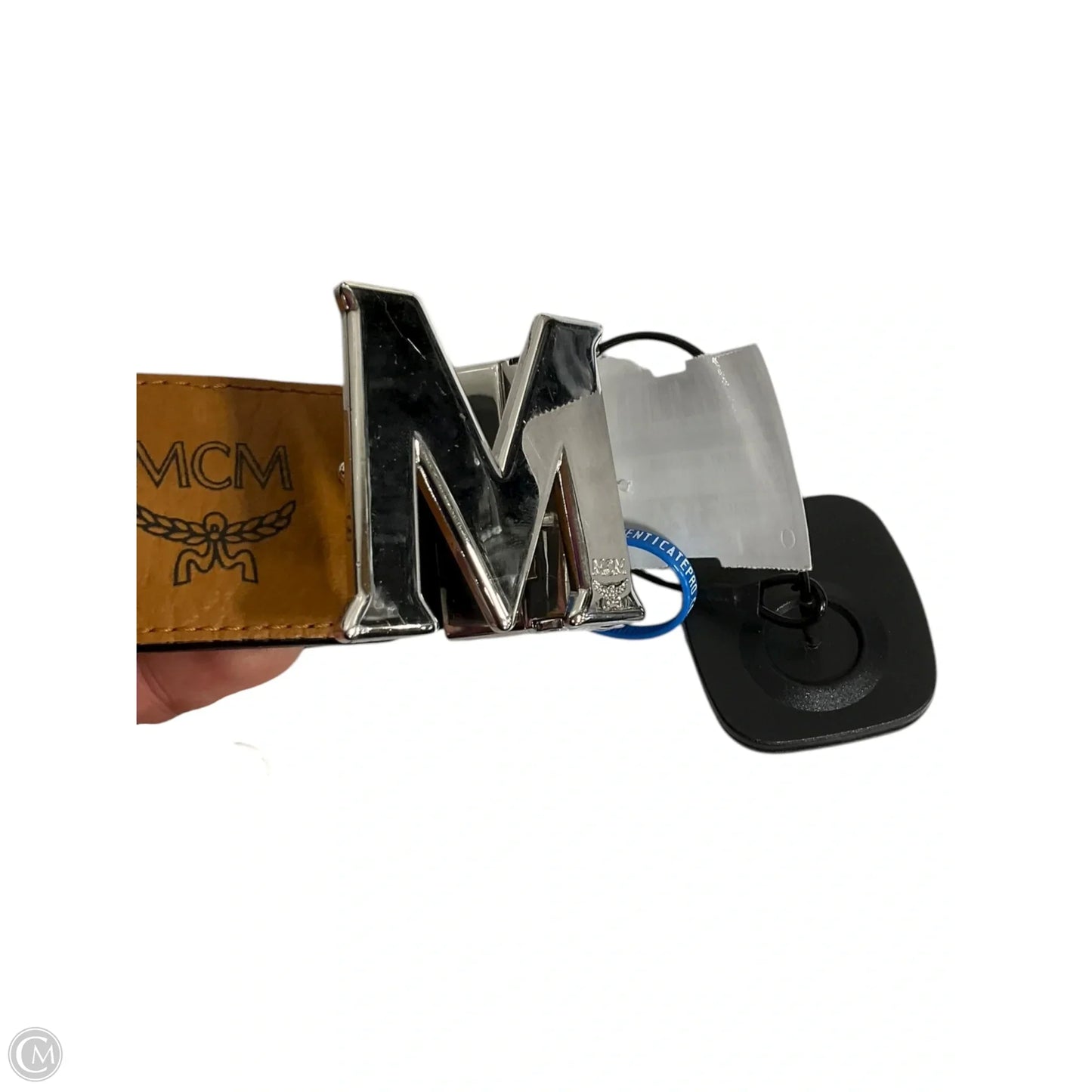 Belt Luxury Designer By Mcm, Size: Medium