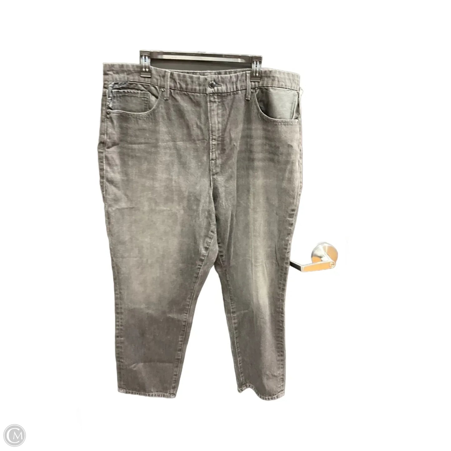 Jeans Skinny By Good American In Black, Size: 16