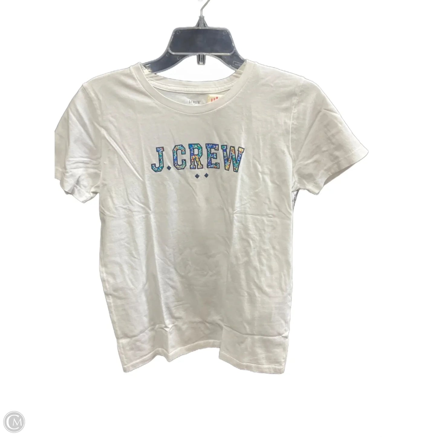 Top Short Sleeve Basic By J. Crew In White, Size: S