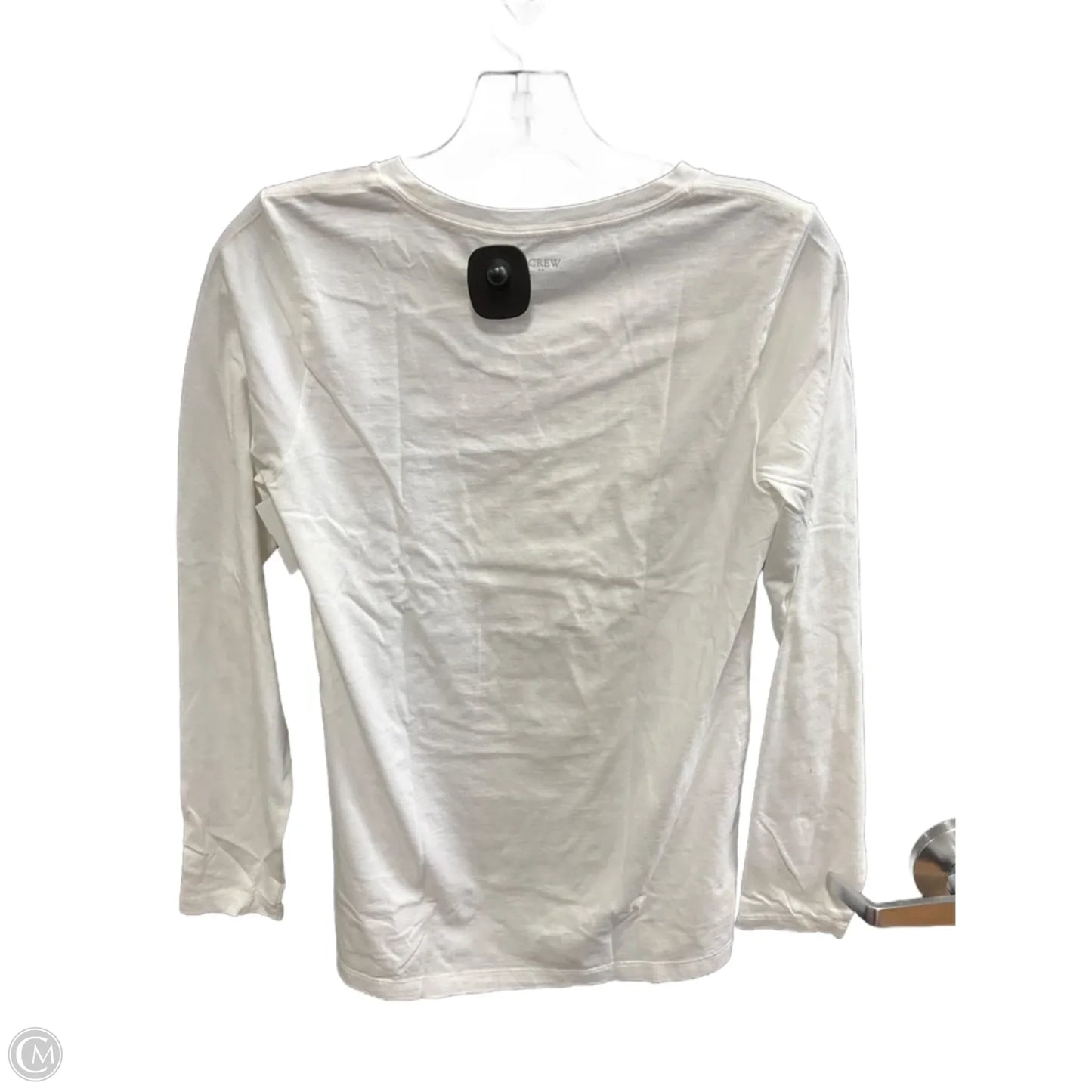 Top Long Sleeve By J. Crew In White, Size: S