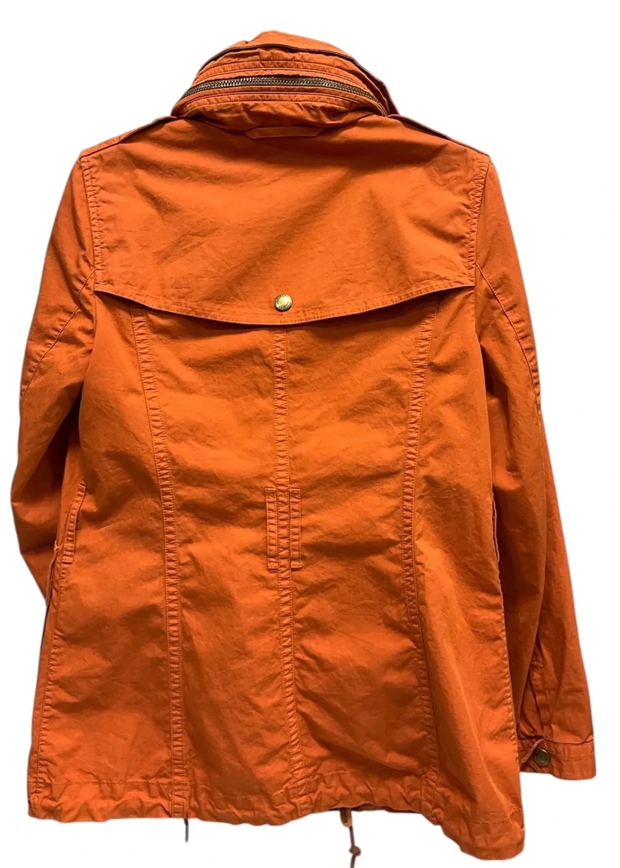 Jacket Luxury Designer By Burberry In Orange, Size: S