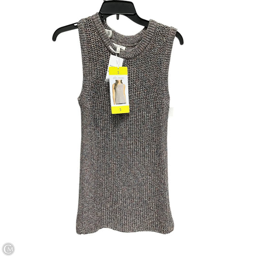 Vest Sweater By Ella Moss In Multi-colored, Size: S