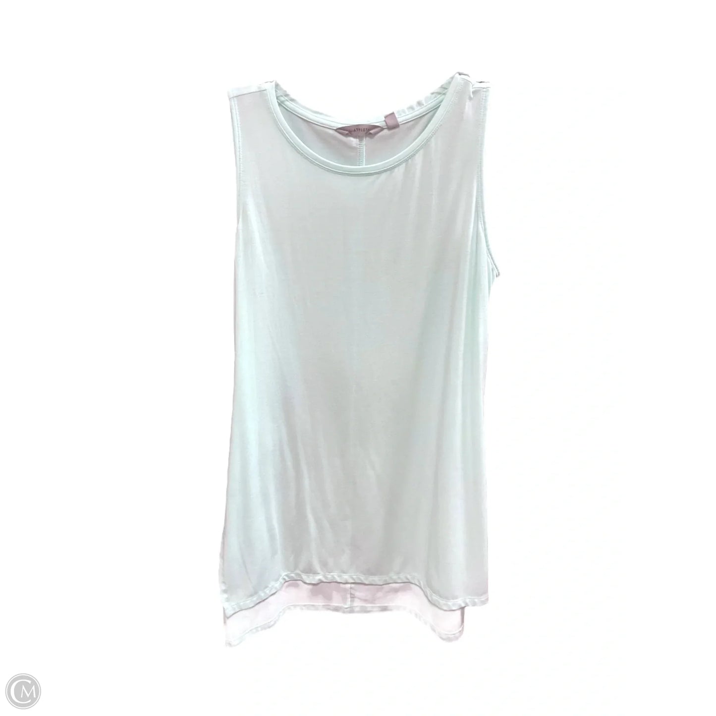 Top Sleeveless By Athleta In Aqua, Size: S