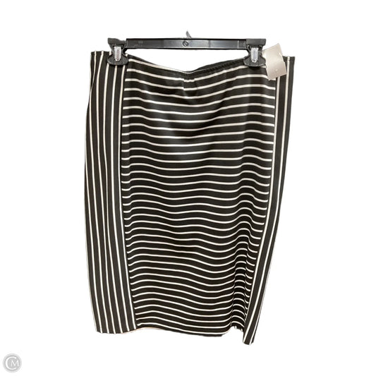 Skirt Midi By Apt 9 In Black & White, Size: Xl