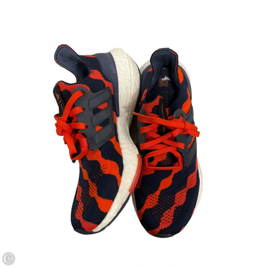 Shoes Athletic By Adidas In Blue & Orange, Size: 7